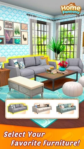 Изображение игры: Home Fantasy - Dream Home Design Game