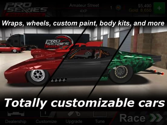 Изображение игры: Pro Series Drag Racing