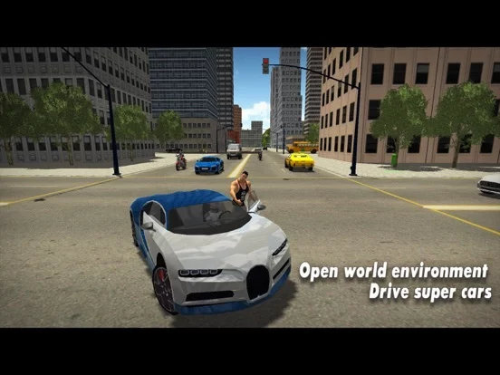 Изображение игры: City Car Driver 2017