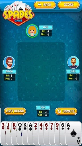 Изображение игры: Spades Card Game