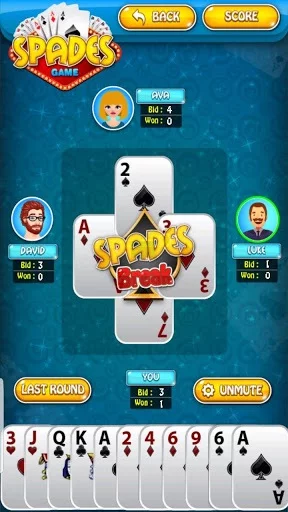 Изображение игры: Spades Card Game