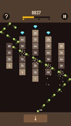 Изображение игры: Balls Bricks Breaker - Stack Blast