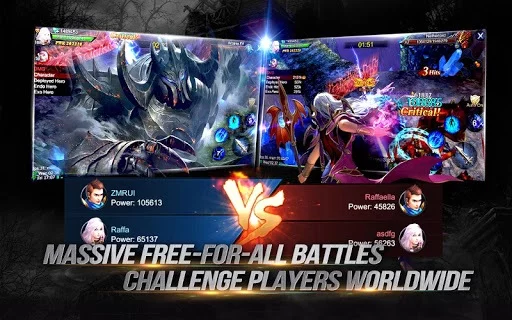 Изображение игры: Goddess: Primal Chaos - Free 3D Action MMORPG Game