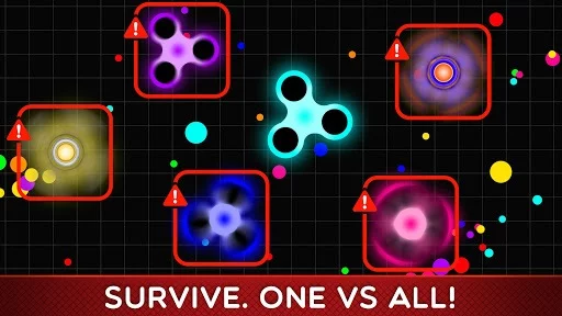 Изображение игры: Fisp.io Spins Master of Fidget Spinner