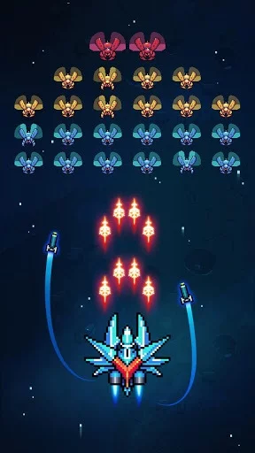 Изображение игры: Galaxiga - Classic 80s Arcade Space Shooter