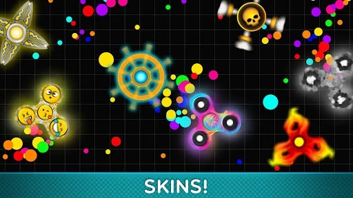 Изображение игры: Fisp.io Spins Master of Fidget Spinner