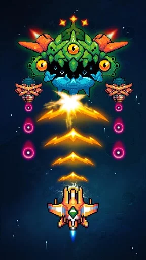 Изображение игры: Galaxiga - Classic 80s Arcade Space Shooter
