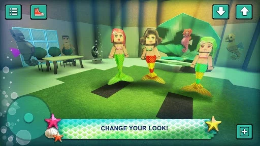Изображение игры: Mermaid Craft: Ocean Princess. Sea Adventure Games
