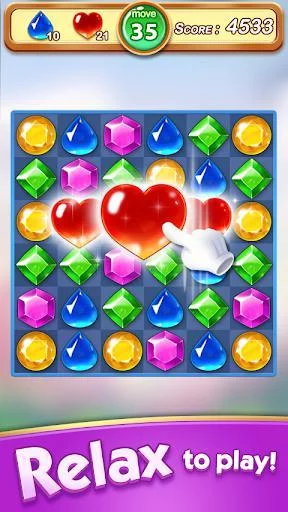 Изображение игры: Jewel & Gem Blast - Match 3 Puzzle Game