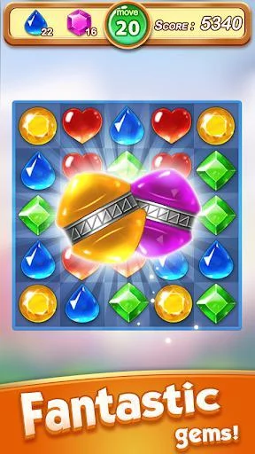 Изображение игры: Jewel & Gem Blast - Match 3 Puzzle Game