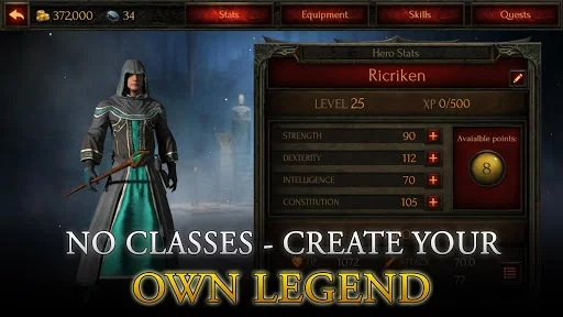 Изображение игры: Arcane Quest Legends - Offline RPG
