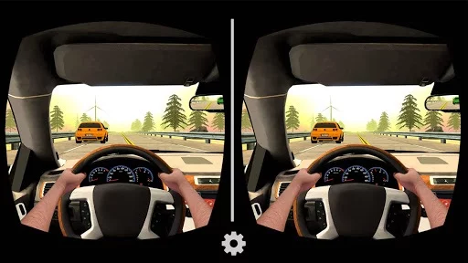 Изображение игры: VR Traffic Racing In Car Driving: Virtual Games