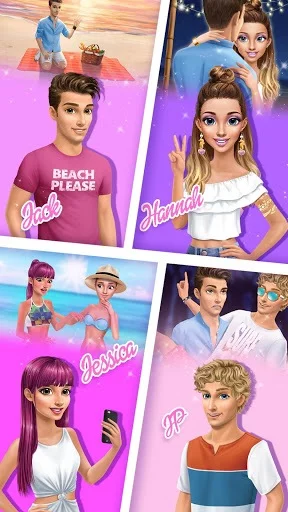 Изображение игры: Hannah's High School Summer Crush - Teen Date