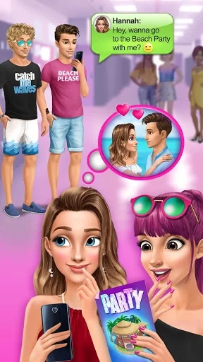 Изображение игры: Hannah's High School Summer Crush - Teen Date