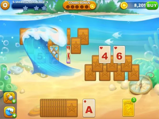 Изображение игры: Solitaire Paradise: Tripeaks