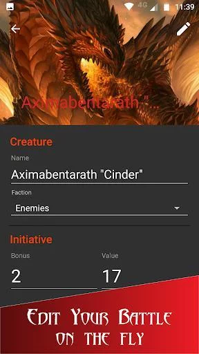 Изображение игры: Initiative Tracker for D&D