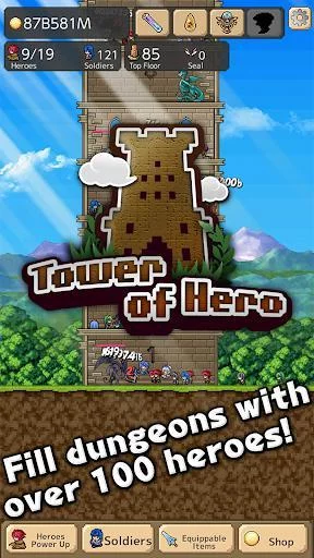 Изображение игры: Tower of Hero