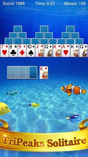 Изображение игры: TriPeaks Solitaire