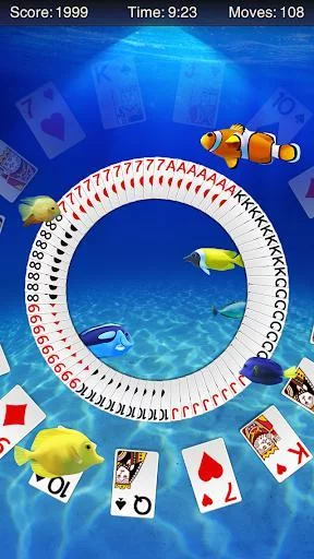 Изображение игры: TriPeaks Solitaire