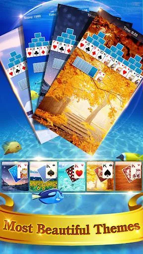 Изображение игры: TriPeaks Solitaire