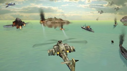 Изображение игры: Gunship Strike 3D