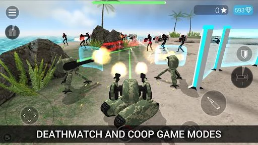Изображение игры: CyberSphere: SciFi Third Person Shooter