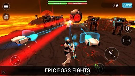 Изображение игры: CyberSphere: SciFi Third Person Shooter