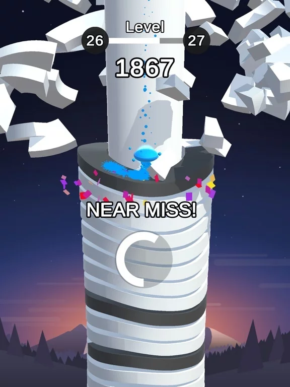 Изображение игры: Stack Fall