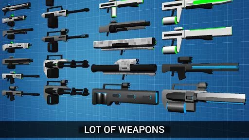 Изображение игры: CyberSphere: SciFi Third Person Shooter