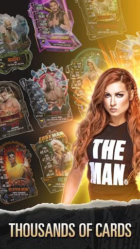 Изображение игры: WWE SuperCard – Multiplayer Card Battle Game