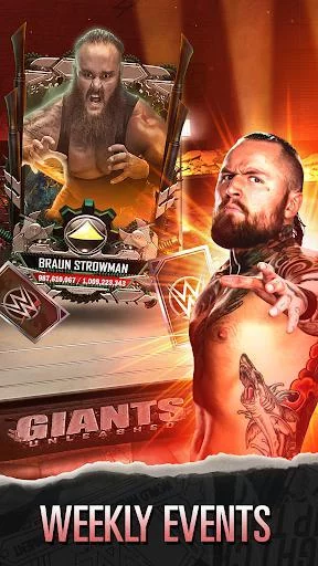 Изображение игры: WWE SuperCard – Multiplayer Card Battle Game