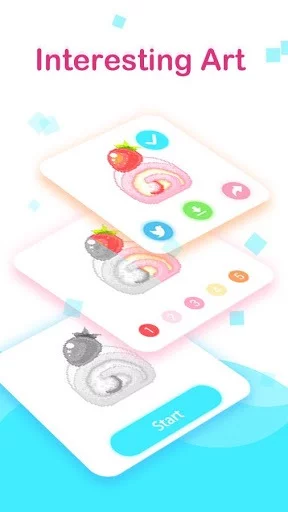 Изображение игры: Unicorn: Color by Number, Pixel Art Color Number