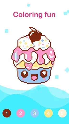 Изображение игры: Unicorn: Color by Number, Pixel Art Color Number