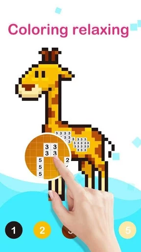 Изображение игры: Unicorn: Color by Number, Pixel Art Color Number