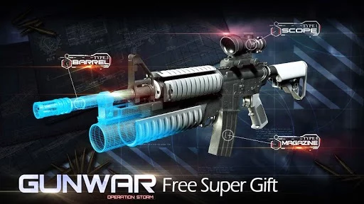 Изображение игры: Gun War: Shooting Games