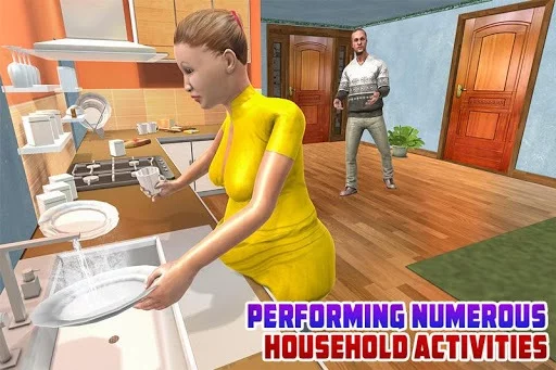 Изображение игры: Virtual Pregnant Mom: Happy Family Fun