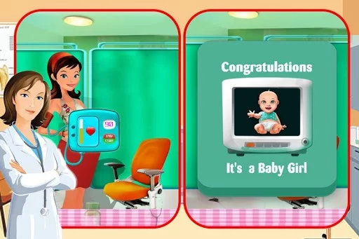 Изображение игры: Virtual Pregnant Mom: Happy Family Fun