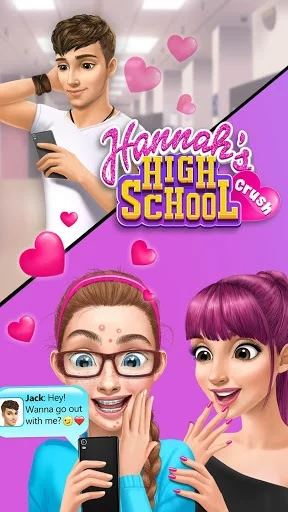 Изображение игры: Hannah's High School Crush - First Date Makeover