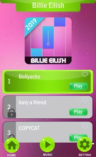 Изображение игры: Magic Tiles - Billie Eilish Piano