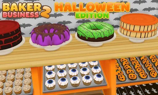 Изображение игры: Baker Business 2: Cake Tycoon - Halloween Edition