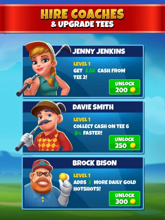 Изображение игры: Idle Golf Tycoon