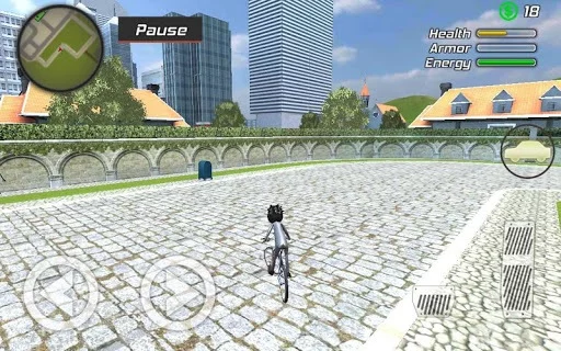 Изображение игры: Amazing Crime Strange Stickman Rope Vice Vegas