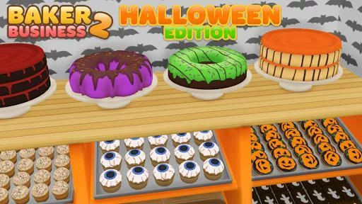 Изображение игры: Baker Business 2: Cake Tycoon - Halloween Edition