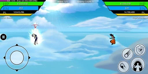 Изображение игры: The Final Power Level Warrior (RPG)