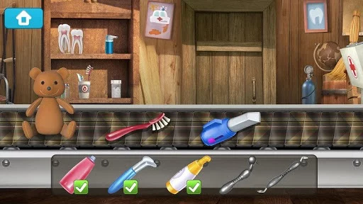 Изображение игры: Masha and the Bear: Free Dentist Games for Kids