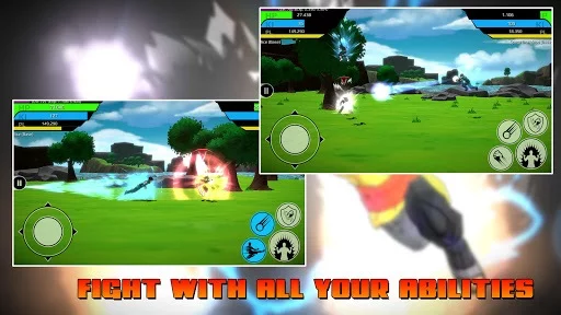 Изображение игры: The Final Power Level Warrior (RPG)