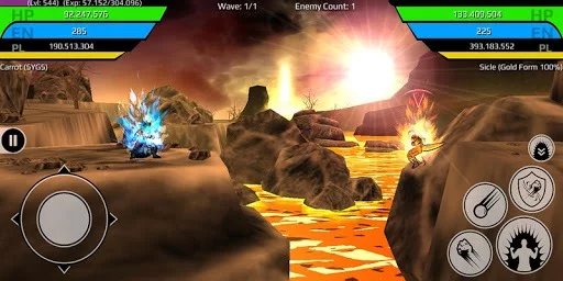 Изображение игры: The Final Power Level Warrior (RPG)