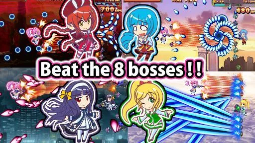 Изображение игры: SOUND SHOOTING!! - Rhythm Action & 2D Shooter