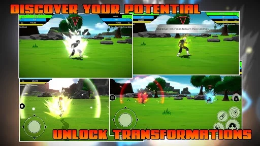 Изображение игры: The Final Power Level Warrior (RPG)