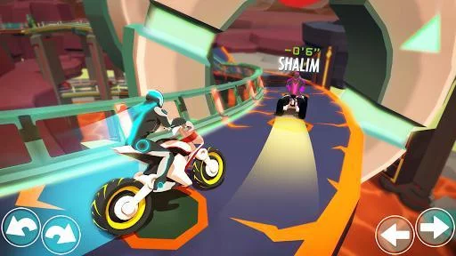 Изображение игры: Gravity Rider: Extreme Balance Space Bike Racing